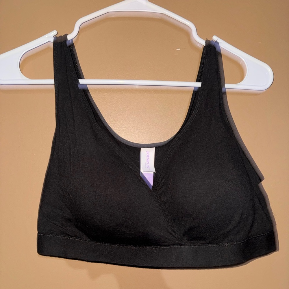Women's Black Maternity Bra